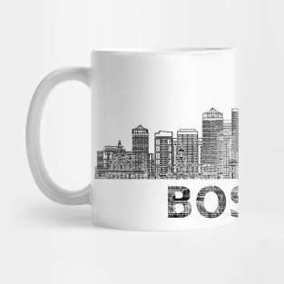 Boston - World Cities Series by 9BH Mug